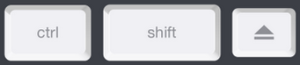 ctrl-shift-eject